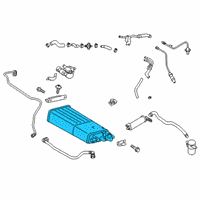 OEM Kia Sportage Canister Assembly Diagram - 31420D3500