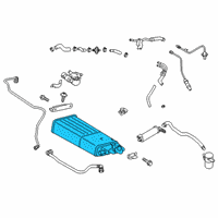 OEM 2016 Hyundai Tucson CANISTER Assembly Diagram - 31420-D3500