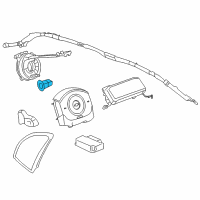 OEM Pontiac Front Sensor Diagram - 10366473