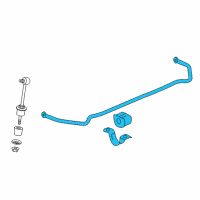 OEM 2016 Buick LaCrosse Stabilizer Bar Diagram - 20906484