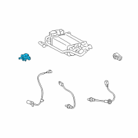 OEM Pontiac Purge Solenoid Diagram - 88975743