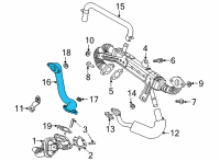 OEM Kia Carnival PIPE ASSY-EGR, C Diagram - 284103N102