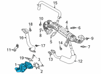 OEM Kia Carnival VALVE ASSY-EGR Diagram - 284103NFB0