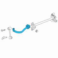 OEM 2009 Dodge Nitro BUSHING-STABILIZER Bar Diagram - 68044687AA