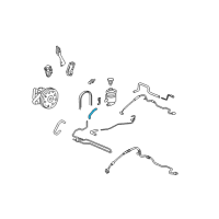 OEM Honda Accord Hose, Oil Tank Diagram - 53733-SDA-A01