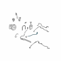 OEM 2004 Acura TL Pipe B, Return (10MM) Diagram - 53779-SEP-A01