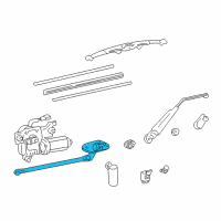 OEM 2005 Toyota Land Cruiser Linkage Assembly Diagram - 85170-60090