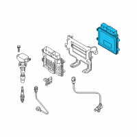 OEM Hyundai Ioniq ELECTRONIC CONTROL UNIT Diagram - 39110-03917