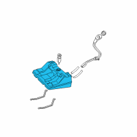 OEM Chevrolet Impala Tank Asm-Fuel Diagram - 15141578