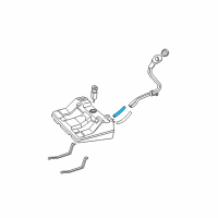 OEM Buick Regal Hose-Fuel Tank Filler Diagram - 10402648