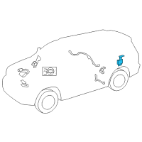 OEM 2015 Toyota Sequoia Control Module Diagram - 89293-34050