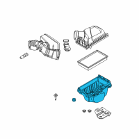 OEM 2008 Ford Taurus Lower Tray Diagram - 8G1Z-9A600-A