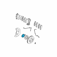 OEM Kia Ring-Sensor, Front Diagram - 517003E471