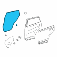 OEM 2018 Toyota RAV4 Door Weatherstrip Diagram - 67872-0R030