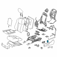 OEM 2020 Lexus RX450hL Switch Assy, Power Seat Diagram - 84920-22010-C0