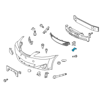 OEM 2011 Lexus GS350 Sensor, Ultrasonic Diagram - 89341-30010-B5