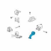 OEM 2010 Dodge Journey Insulator Diagram - 5171086AC