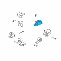 OEM 2010 Dodge Journey Insulator Diagram - 5171070AD