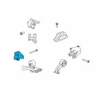 OEM 2014 Dodge Avenger Bracket-Engine Mount Diagram - 5273373AE