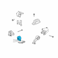 OEM 2010 Dodge Journey Insulator Diagram - 5171078AC