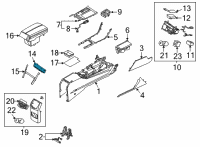 OEM 2020 Kia Cadenza Control Assembly-Heater Diagram - 97250F6AF0