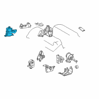 OEM Toyota RAV4 Side Mount Diagram - 12305-31020