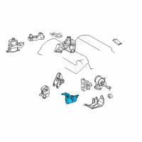 OEM 2012 Toyota RAV4 Side Mount Diagram - 12372-31021