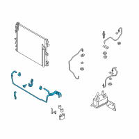 OEM 2016 Ford Edge Cooler Pipe Diagram - F2GZ-7R081-C