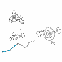 OEM 2022 BMW 228i xDrive Gran Coupe Vacuum Pipe Diagram - 11-66-8-650-787