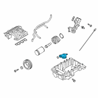 OEM Ford Police Interceptor Utility Oil Tube Diagram - L1MZ-6622-A