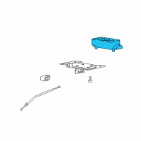 OEM 2003 Hyundai Sonata Actuator Assembly-Cruise Control Diagram - 96440-38100