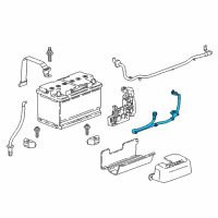 OEM Cadillac CT6 Negative Cable Diagram - 84144836