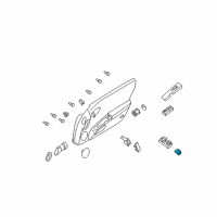 OEM 2008 Nissan 350Z Switch Assy-Mirror Control Diagram - 25570-CD005