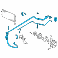 OEM 2013 Hyundai Accent Tube Assembly-Suction & Liquid Diagram - 97775-1R000