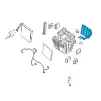 OEM Infiniti Core-Heater Diagram - 27140-3JC1B