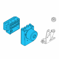 OEM BMW Dsc Hydraulic Unit Diagram - 34-51-6-855-553