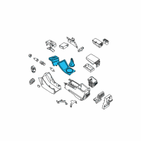 OEM 2006 Nissan Altima Boot-Console Diagram - 96935-ZH90A