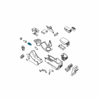 OEM Nissan Altima Element Assembly-Cigarette Lighter Diagram - 25335-9B900