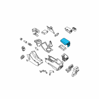 OEM Nissan Altima Finisher-Switch Diagram - 88705-ZH90A