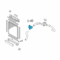 OEM 2013 Scion iQ Housing Diagram - 16323-47010