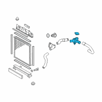 OEM Scion iQ Filler Pipe Diagram - 16520-40010