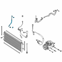 OEM 2016 Lincoln MKZ Liquid Hose Diagram - DG9Z-19835-C