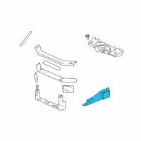 OEM Buick Splash Shield Diagram - 10349809