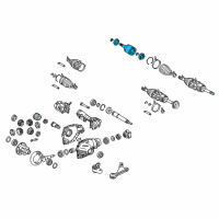 OEM Toyota Inner Joint Assembly Diagram - 43403-60030