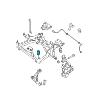 OEM Nissan Maxima Insulator-Member, Front Diagram - 54466-JA000