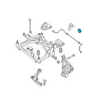 OEM 2011 Nissan Maxima BUSHING STABILIZER Diagram - 54613-9N11B