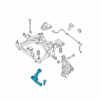 OEM 2012 Nissan Maxima Link Complete-Transverse, Rh Diagram - 54500-9N00B