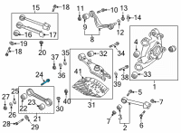 OEM 2020 Hyundai Santa Fe Bolt Diagram - 55260-C1000