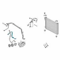 OEM 2012 Ford E-150 Discharge Line Diagram - GC2Z-19972-B