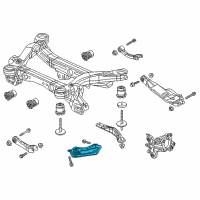 OEM 2014 Jeep Cherokee Link-Trailing Arm Diagram - 5090044AF